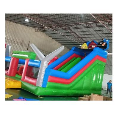 China Commercial Indoor Inflatable Games Kids Jumping Bouncy Castle Combo Inflatable Bouncer With Slide for sale