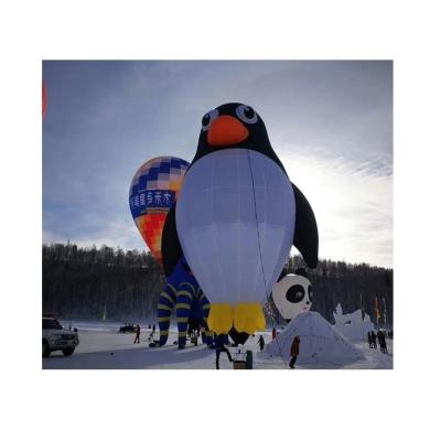 China Hot Event Sales Cartoon Custom Shape Inflatable Hot Air Balloon Decor for sale