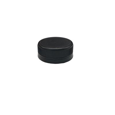 China Non Spill Black Color 38mm Plastic Cap For Bottle for sale