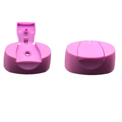 China Non Spill 24mm Shampoo Plastic Flip Top Cap For Housing for sale