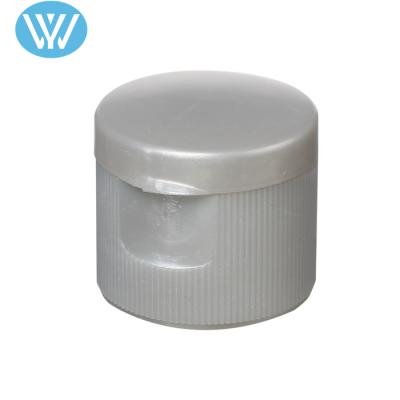 China Non Spill Customized Color Ribbed 24/410 Plastic Filp Top Cap for sale