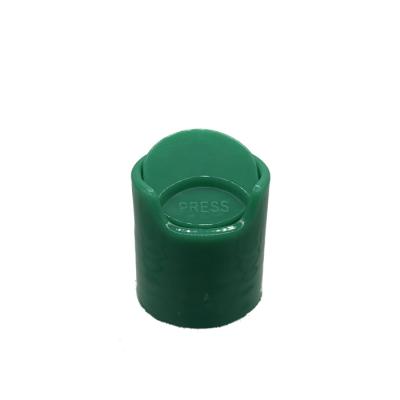 China Non Spill Yuyao 20/410 Full Plastic Disc Direct Top Cap for sale