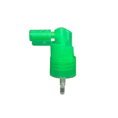 China Non Spill Green Color 20/410 Nasal Sprayer For Bottle Use for sale