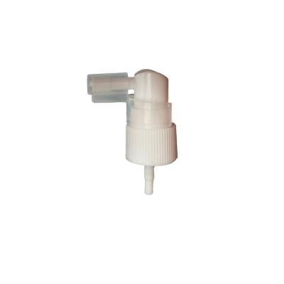 China Non spill 20/410 nose msit nasal sprayer with transparent clip for bottle for sale