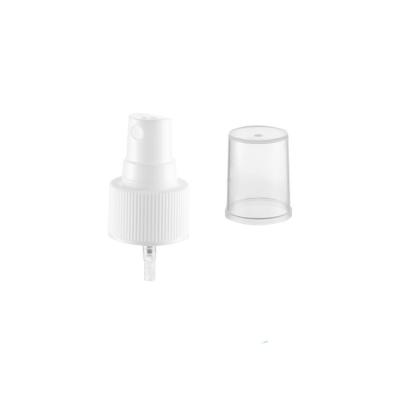 China Non Spill 24/410 White Ribbed Closure Mist Sprayer With PP Cap for sale