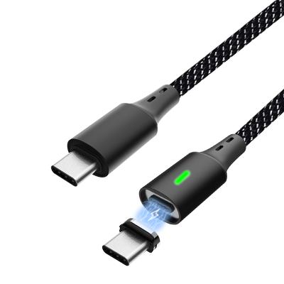 China Etc.electronic mobile phone product with Type C Fast Charging Cables OEM 4.92ft Magnet Usb Cables Magnetic Charging PD 6.6ft 25W Type C Port Usb Cable For Charger high power phone for sale