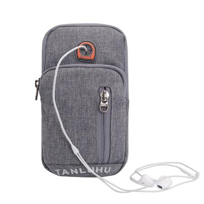 China Fashion Outdoor Sports Fitness Running Cross One Diagonal Shoulder Arm Universal Mobile Bag for sale