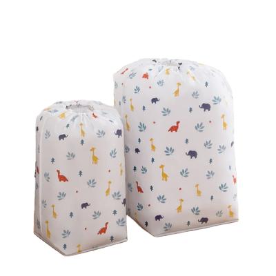 China Movable Household Storage Cylinder Quilt Quilt Pull Cord Viable String Storage Moisture Proof Packing Bag for sale