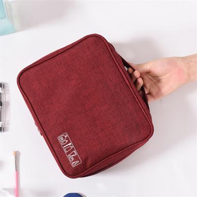 China Fashion Custom Logo Beauty Travel Cosmetic Bag Men Cosmetic Bag for sale