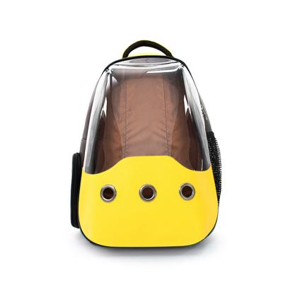 China Portable Breathable Hugging Pet Bag Carrier Pet Food Bag Dog Travel Backpack With Multifunctional for sale