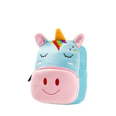 China Waterproof Zoo Series Cute Children's Plush Backpack For Load Reduction Backpack for sale