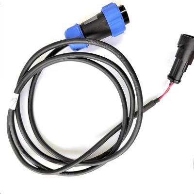 China IP68 12pin Circular Connector Weipu Aviation Plug Electronic Waterproof Cable for sale