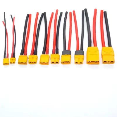 China XT30/XT60/XT90 lithium battery male/female cable harness for battery connection for sale