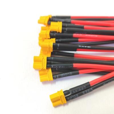 China XT30 16AWG 150mm Automotive Connector Banana Plug Cable Silicone Male Female Wire For RC Lipo Battery for sale