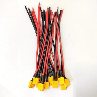 China Electronic Connector XT60 FPV Charging Power Silicone Male Female Cable Wire 14AWG Length 150MM For LiPo Battery for sale