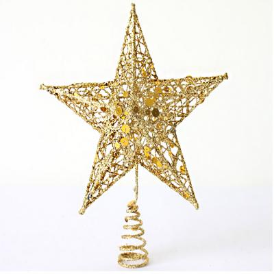 China Hotel Christmas Tree Topper Glitter Star for Christmas Decorations for sale