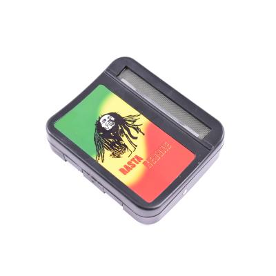 China Marley Viable Weed Bob Accessories Logo Custom Plastic Tobacco Roller Cigarette Smoking Blunt Rolling Machine for sale