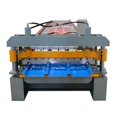 China Construction worksÂ   Tianjin FOB Galvanized Corrugated Metal Roofing Sheet Panel Rolling Making Machine for sale