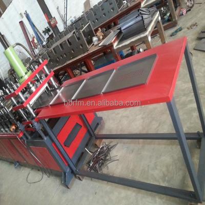 China Construction worksÂ   Storage Warehouse Shelf Production Line Straight Rack Column Roll Forming Machine Equipment for sale