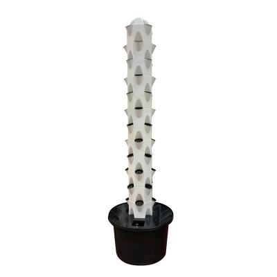 China Grows vertical aeroponic pineapple tower hydroponics nft farm hydroponic growing systems for sale