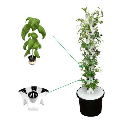 China Hydroponic Planting Vegetables or Garden Use Vertical Plant Grow Hydroponic Tower Indoor Growing System for Home for sale