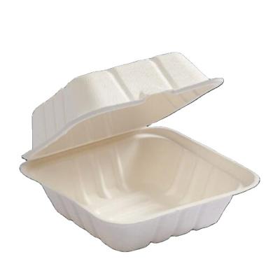 China Disposable Tableware Factory Price Renewable Sugarcane Pulp Lunch Tray 9