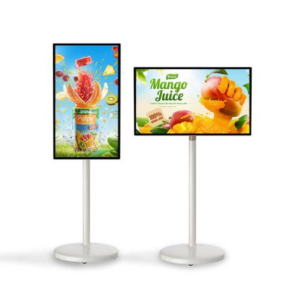 China Interactive 32 Inch Stand By Me Smart Television In Cell Touch Game Monitor LCD Screen Movable TV for sale