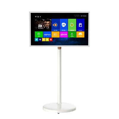 Cina VETO 21,5 24 27 pollici taglie personalizzate HD standbyme tv portatile 5H/9H Long Battery LCD Android Display in vendita