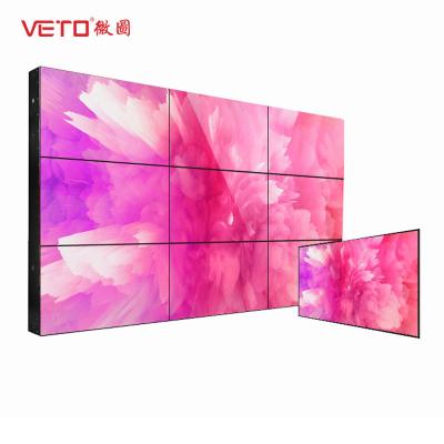 China Exposição de parede completa do vídeo de HD 55, Senhora video tempo de resposta da parede 8 da moldura ultra estreita à venda