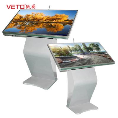 China 65 Zoll-allgemeiner Android-Touch Screen Kiosk-freie stehende hohe Präzisions-Note zu verkaufen