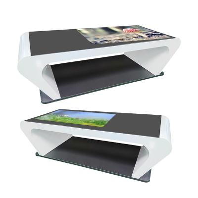 China Pantalla LCD interactiva 1920×1080 de la mesa de centro interior de la pantalla táctil 55 pulgadas para los niños en venta