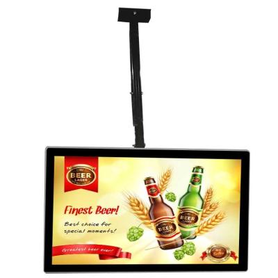 China VETO Android Double-sided Hanging Wall Mounted HD Advertising LCD Display 43 49 55 Inch indoor menu Mounted Screen for sale