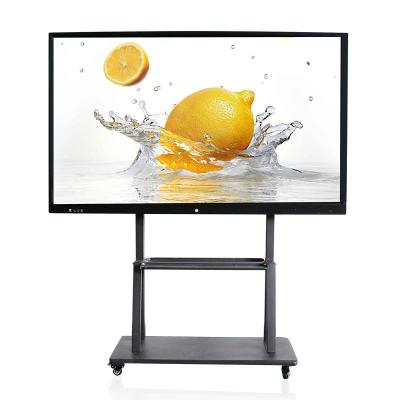 China VETO 4k LCD Digital Smart Boards Classroom 65 75 85 86 Inch Interactive TV Touch Screen Whiteboard For Teaching School for sale