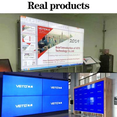 China 46 55 wand-Prüfer-Digital Signages LCD des Zoll-3x4 4x4 4K Lcd Videoanzeige zu verkaufen