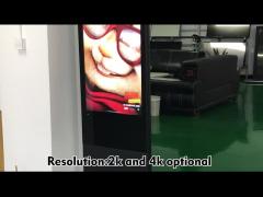 Touch Screen Digital Signage Advertising Totem Indoor 55 Inch Interactive