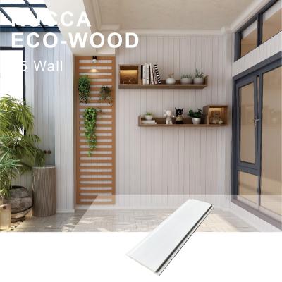 China Artistic Ceilings Shower Wall Panel Interior Wood Paneling Modern Wood Wall Panels 96*9mm for sale