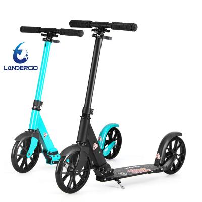 China New Product Foldable Youth Adult Kick Scooter Two Wheels With Pedals for sale