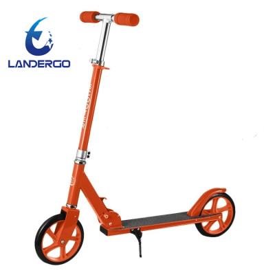 China Youth New Product Height Kick Scooter 1 Adult Easy Folding Big Wheel 250mm Foot Scooter Adult Second for sale