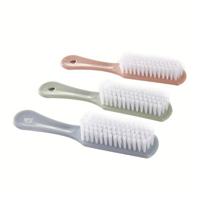 China Viable Wholesale Single Shoes Sweep Floor Cleaning Brush Plastic Soft Hair Stain Removal Brush For Home Bathroom for sale