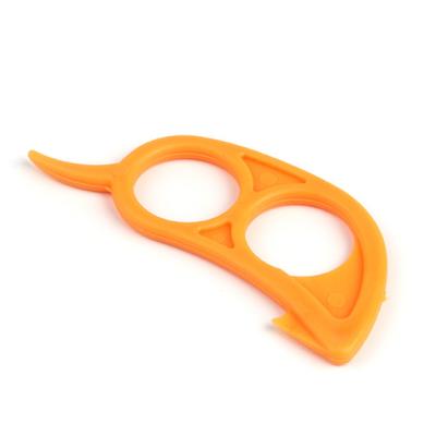 China Hot Sale Viable Orange Citrus Peelers Plastic Easy Peeler Cutter Cutter Kitchen Accessories Cooking Tool for sale