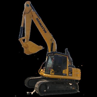 China Japan Original Economic KOMATSUI Used 20tons Midsize Excavator PC200 Digger Machinery For Sale 0.8m² ³ for sale