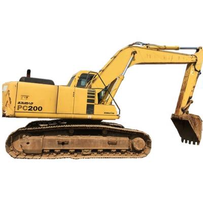 China Good price used Komatsu PC200-6 20tons hydraulic crawler excavators in Shanghai with high efficiency 0.8 m² ³ for sale