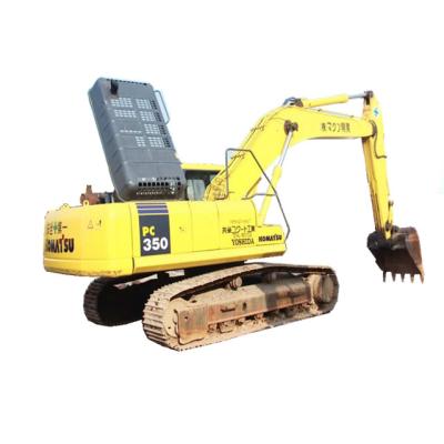 China Second Hand Loaders Excavator Thumbs Used 35 Ton Komatsu PC350 Crawler Excavator 1.4mÂ ³ for sale