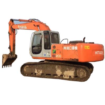 China Peep Price 20 Ton Used Hitachi EX200 Crawler Excavator In Asia 0.8mÂ ³ for sale