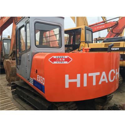 China 2019 Used Hitachi EX60 Small Hydraulic Crawler Excavator For Sale 0.11 - 0.34mÂ ³ for sale