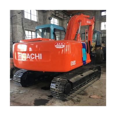 China Used 12 Ton Hitachi EX120 Hydraulic Crawler Excavator  For Sale 0.52mÂ³ for sale