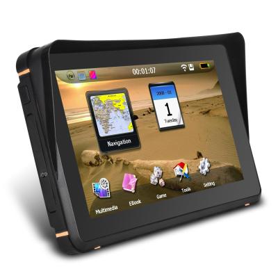 China High quality waterproof dual function car navigator motorcycle ABS 7 inch electronic products navigation for sale