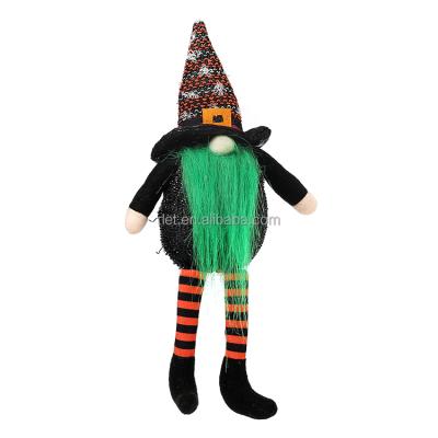 China stuffed & Halloween Witch Dolls Gnome Plush Doll Faceless Plush Toy Halloween Decor Gift Dwarf Standing Desktop Plush Toy for sale