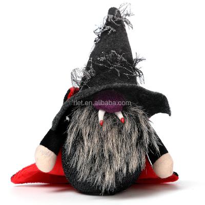 China stuffed & Halloween Gnome Plush Doll Faceless Plush Toy Halloween Decor Gift Dwarf Standing Desktop Plush Toy for sale