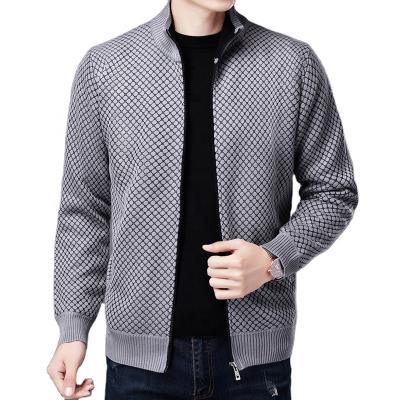 China New Arrival Wholesale QUICK DRY Man's Open Front Zipper Knit Fleece Inside Man's Jacket for sale